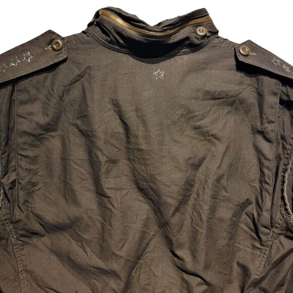 *RARE Vintage* FITIGUES SURPLUS Sleeveless Jacket Mens/Unisex M Military Grunge - Picture 8 of 16